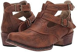 ROPER Womens Willa Boot, Tan, 7.5 US