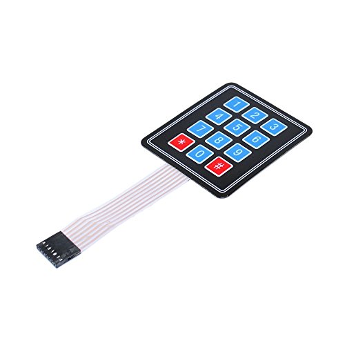 image for IDUINO Arduino Compatible 3x4 4x3 Matrix Membrane 12 Buttons Control P
