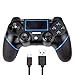 PS4 Controller SADES C200 Dual Shock 4 Wireless Controller for Playstation 4 Joystick with Sixaxis, Bluetooth, Micro USB, Multi-Touch Clickable Touch Pad(Black)