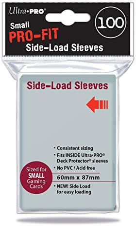 Ultra Pro Pro-Matte - Small Trading Card Deck Protectors - Card Sleeves 60 per pack - Yugioh Size (INNER SLEEVES (SIDE LOADING))