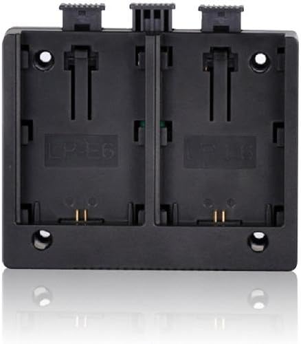 MustHD Canon LP-E6 Battery Plate for On-Camera Field Monitor