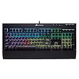 Corsair K68 RGB Mechanical Gaming Keyboard, Backlit RGB LED, Dust and Spill Resistant - Linear & Quiet - Cherry MX Speed