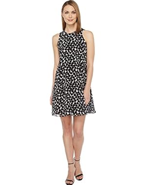 Womens Polka Dot Trapiz Dress!