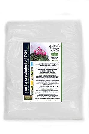 MALLA ANTIHELADA 17gr. Plegada de 24m². Medidas 2,4 x 10m. Protege ...