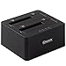 iDsonix Offline Clone Function Dual Bay USB 3.0 to SATA (SATA I/II/III) 2.5/3.5-Inch HDD SSD External Hard Drive Docking Station[UASP Protocol and 2 x 8TB Supported]-Black
