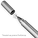 BoxWave Stylus Pen Compatible with HP Spectre X360 - FineTouch Capacitive Stylus, Super Precise Stylus Pen - Metallic Silver