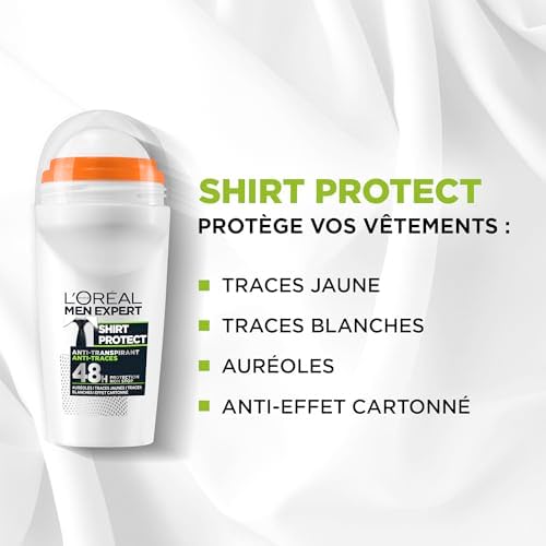 Déodorant Bille Homme 48h Shirt Protect 6x50ml