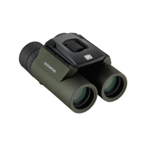 Olympus 8x25 WP II Fernglass (Wasserdicht, Beschlagsfrei, Staubschutz, 10-fache Vergrößerung), geeignet für Outdoor-Einsätze, grün – Bild 3