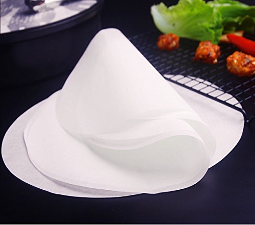 Parchment Paper Rounds, 200 Pre-cut Non-Stick Round Parchment Paper, Baking Paper Liners Round for Cooking, Oven,Air Fryer, Cheesecake and Round Cake Pans (8 Inch) - Thumbnail 3