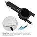 Car Charger, 3 in 1 Multifunctional USB Car Charger Adapter with Built-in 70cm Retractable Cable 5V/2.1A for Apple iPhone iPod iPad Samsung LG Android device and more (Black)