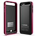 iPhone 5S Battery Case, iPhone 5 Battery Case - Maxboost Atomic S Portable Charger for iPhone 5/5S [MFI Certified] External Protective 2400mAh Battery Charging Juice Power Bank [Matte Black/Pink]