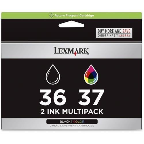 LEX18C2229 - Lexmark No. 36/No. 37 Black and Color Return Program Ink Cartridges