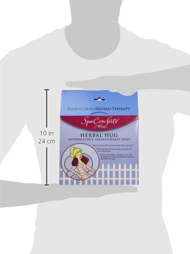 Spa Comforts Herbal Hug, teal/brown