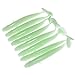 Yoshikawa 8 Pack Paddle Tail Swimbaits Lures, Soft Plastic Bass Bait Drop Shot Bait, 4 Inches, Minnow Shad Bait Texas Rig Freshwater Fishing Lures, Chartreuse