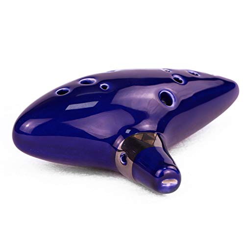 image for Wistwoxxon Legend of Zelda Ocarina of Time Triforce Link 12 Hole Alto 