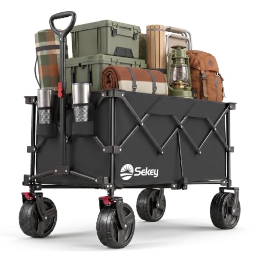 Sekey XXL Plus 4011 Bollerwagen Faltbar 200L 200KG All-Terrain Reifen