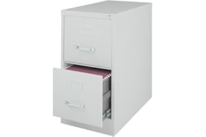 COMMCLAD 2 Drawer Commercial Letter Size File Cabinet Finish: Light Gray