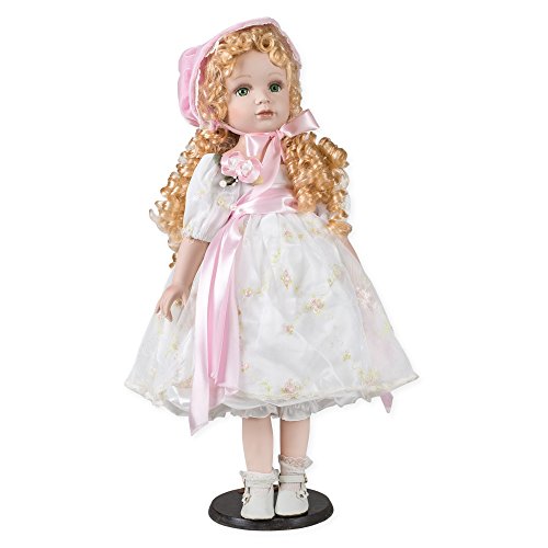 Delton Products Porcelain Victoria Doll Maria, 22