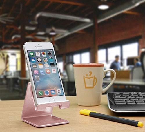 Universal Phone Stand, Pure Aluminium Desktop Phone Dock Cradle Holder Compatible with iPhone 12, Mini, Pro Max - Image 5