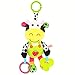 Zig Zag Kid Musical Cow Soft Plush Baby Rattle with Teether