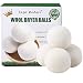 Wool Dryer Balls Organic XL, Natural Fabric Softener 100% New Zealand Wool, Chemical Free Eco Wool Dryer Balls Laundry, Handmade Reusable Balls Reduce Wrinkles & Shorten Drying Time primary