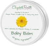 Calendula Ointment for Diaper Rash, Chapped Skin, Eczema, Cradle Cap and More - Soothing Organic Ingredients