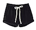 WUAMBO Athletic Women's Lounge Workout Solid Yoga Shorts