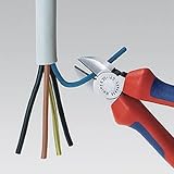 KNIPEX 70 01 125 SB Diagonal Cutter 125 mm Plastic Coated view 4
