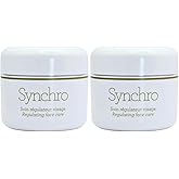 Gernetic Synchro Regulating Cream, Moisturizing Face Cream for All Skin Types 1.7 Oz / 50 ml each, Pack of 2 DUO