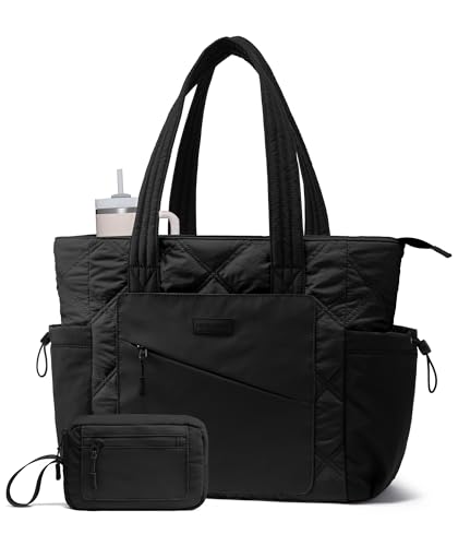LOVEVOOK Women's Large Tote Bag Women's Laptop Work Tote Bag Shopper for College Travel Office Work School