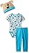 John Deere Baby Boys' Farm Puppy Set, Light Blue/Cyan, 6/9M
