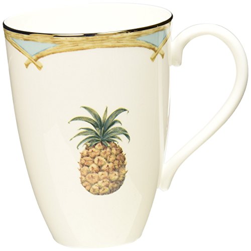 Lenox Colonial Bamboo Gold Banded Bone China Mug