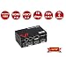 UltraHD HDMI 2.0 Splitter 1x2 Mirror Powered Auto Scaling Wall Mount, 4K60Hz YUV444 18Gbps, HDR/Dobly Vision, HDCP2.2, EDID, Low Heat, Cascadable, Upgradate Firmware, ESD Protect 2 Port(1 In to 2 Out) primary