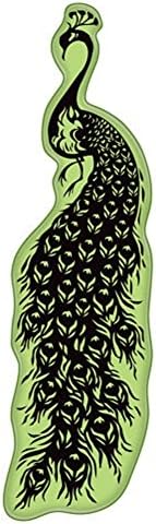 Inkadinkado Elegant Peacock Rubber Stamp