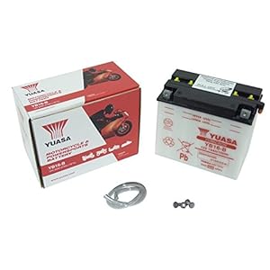 YUASA batterij YB16-B open zonder zuur