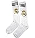 Real Madrid Kids Youth Soccer Team Socks Gift Set Bundle 3 PAIRS (White,Navy,Gray)