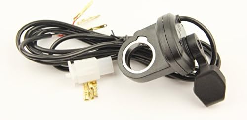 Thumb Throttle Control Assembly Speed Control Left Hand For Scooter Ebike Electric Bike 3 Wires