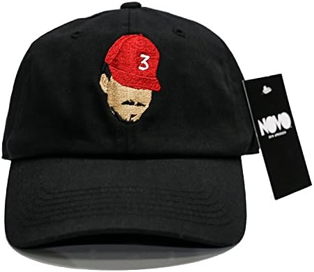 Novo Los Angeles The Rapper Dad Hat Baseball Cap by Black On Red