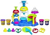 Play-Doh Frosting Fun Bakery Cake and Cupcake Toy with 4 Non-Toxic Colors, Including Play-Doh Plus (Amazon Exclusive)