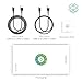 USB Type C Cable, RAVPower USB A to USB C Charger (3ft, 6ft), 2 Pack Fast Charging Cord Compatible Galaxy S9 S8 Plus Note 8, Google Pixel, LG V30 G6 G5, Nintendo Switch, OnePlus 5 3T and More (Black)