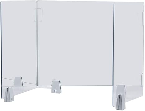 Amazon Co Jp くしゃみガードガードパーティション 折りたたみ式透明ダイニングテーブルパーティション 学校の机用の落下防止u字型アクリルパーティションボード お手入れが簡単 ホーム キッチン