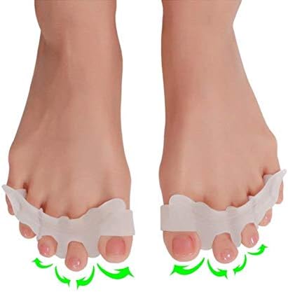 女性および男性のためのつま先をリラックスさせるためのゲルのつま先の伸張器そしてつま先の分離器 バニオンの救助 メーカー直売 ハンマーのつま先および多く ヨガおよびスポーツ活動の後ですぐに苦痛を軽減する