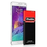 Note 4 Battery, iPosible 3500mAh Li-Ion Replacement Battery for Samsung Galaxy Note 4 [N910, N910U LTE, at&T N910A, Verizon N910V, Sprint N910P, T-Mobile N910T] Note 4 Spare Battery[24 Month Warranty]