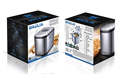 Baulia BM822 Automatic Bread Maker Machine, Gluten/Sugar-Free Functions 15 Programmable Bread Types Settings - Thumbnail 7