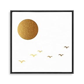 Framed Canvas Home Artwork Decoration Annual Ring Canvas Wall Art for Living Room, Bedroom - 16x16 inches