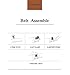 Genuine Leather Ratchet Belt for Men with One Click Buckle-Trim To Custom Comfort Fit and Adjustable Dress (Classic Black)