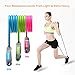 LIVEUP SPORTS Resistance Bands with Handles for Gym Exercises Home Fitness Strength Training Yoga Pilates