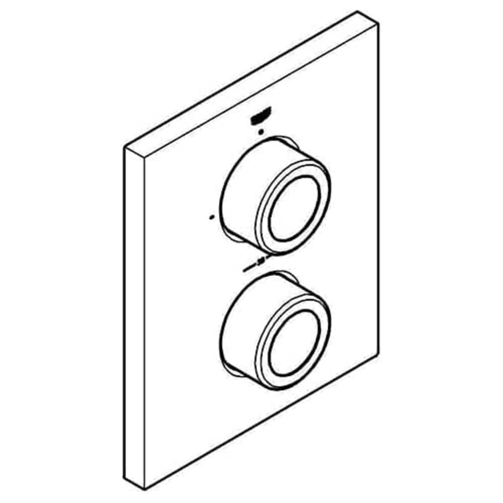 GROHE Escutcheon Chrome 47901000