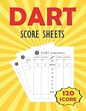 Dart Score Pad: Darts Scorekeeper, Dart Games