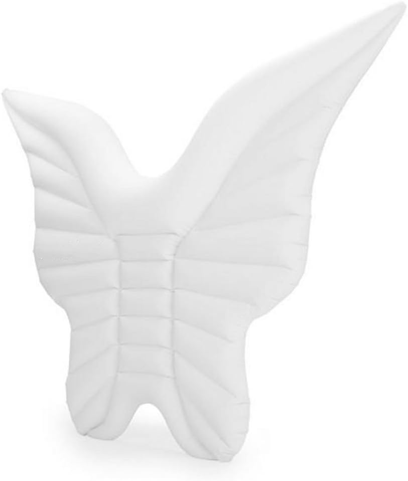 Inflatable Toys Floating Bed Angel Wings Inflatable Floating Butterfly Butterflies Angel Wings Water Swim Ring Air Cushion ( Design : Electric pump )